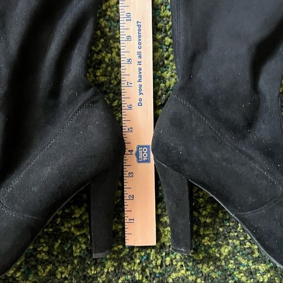 Over the Knee Suede Boots 10 - Picture 2 of 10